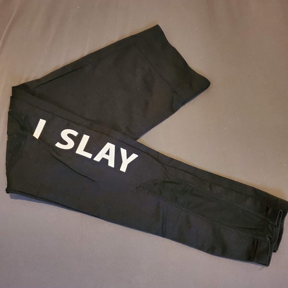 Peek-a-boo Mesh Side Leggings